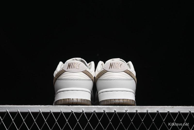 Nike Dunk Low SB Casual Sneakers in Phantom/Khaki - FJ4188-001