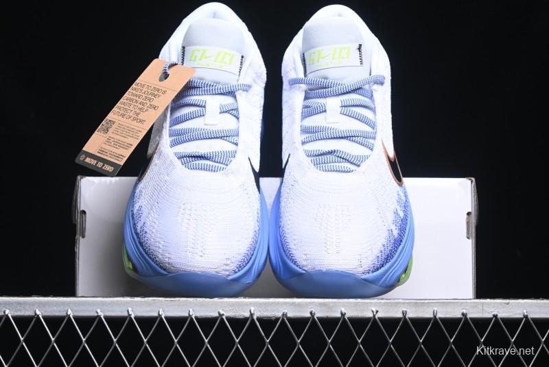 Nike Air Zoom G.T. Hustle 3 FP Basketball Shoes with Cushioning and Breathability - FV5953-100