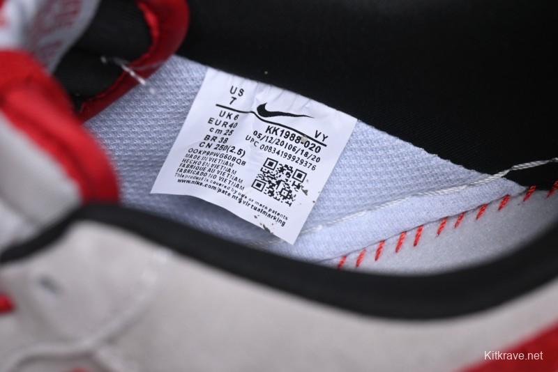 Nike Air Force 1 '07 Low Halloween Collaboration - Red Grey Pig Version Low Top Casual Sneakers - KK1988-020