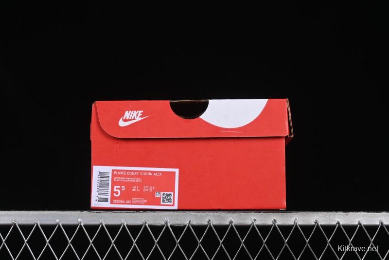 Nike Court Vision Alta Low-Top Casual Sneakers with Thick Sole - DZ5394-102