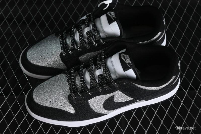 Nike SB Dunk Low Black Starry Sky Anniversary Custom Low-Top Casual Skate Shoes - LW1818-101