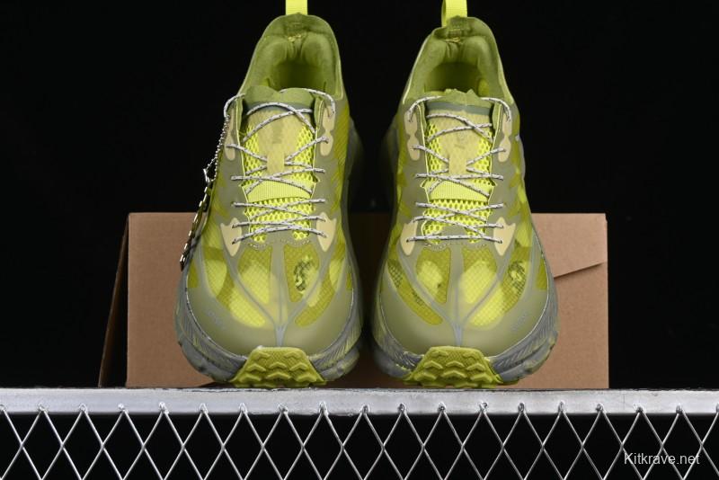 HOKA ONE ONE Satisfy Running Mafate Trail Low Top Cushioned Outdoor Hiking Shoes - 1157050 SLFR