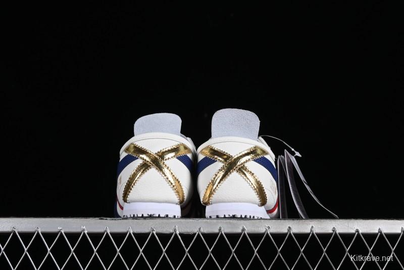 Onitsuka Tiger Mexico 66 Low-Top Leather Sneakers for Casual Running - D507L-0152