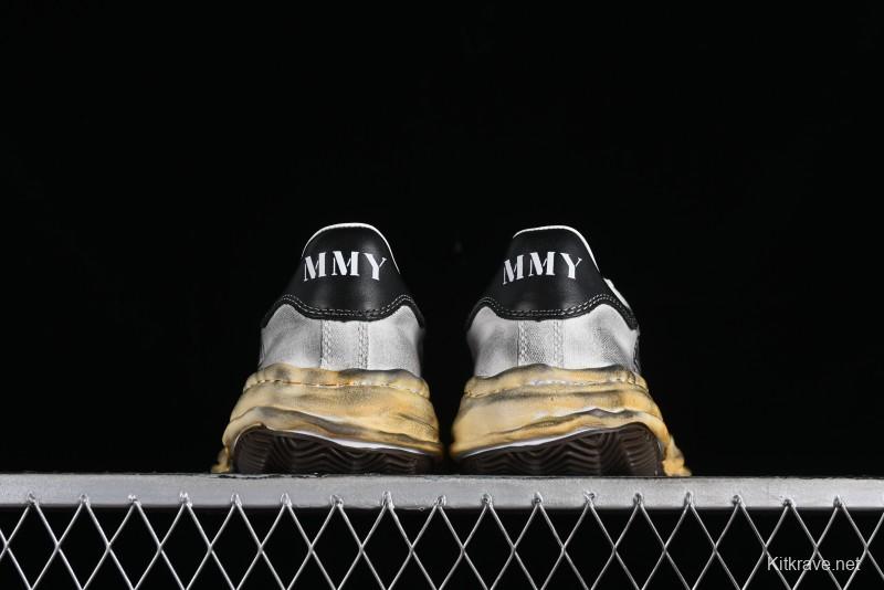 Wayne MMY Original Sole Leather Low Sneaker with Deconstructed Ice Cream Outsole - W.E5