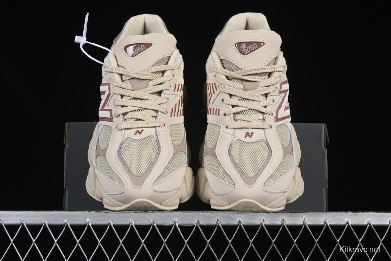 Joe Freshgoods x New Balance 9060 Retro Running Sneakers with ABZORB Cushioning - U9060ZGC