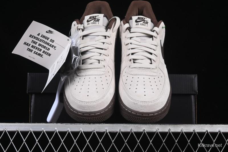 Nike Air Force 1 '07 Low Casual Sneakers with Full-Length Air Cushion - HQ3485-104