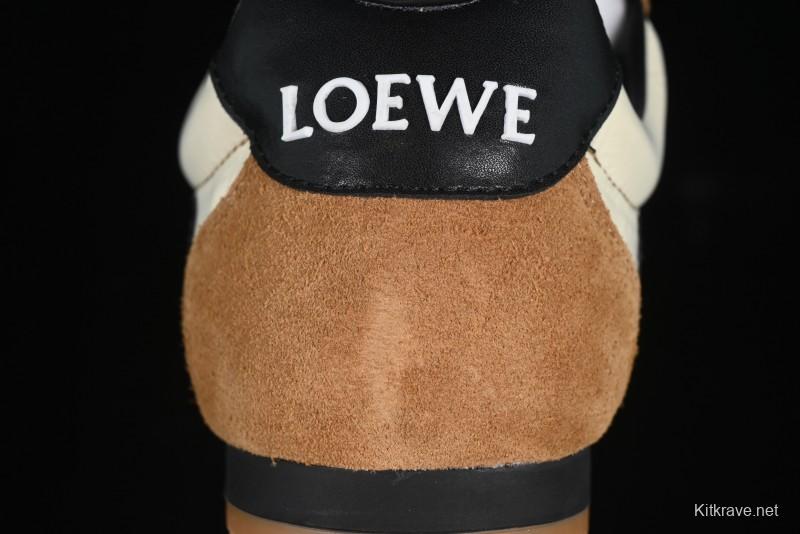 Loewe Ballet Runner 2.0 Sneakers Retro Style Lightweight Training Shoes - Apricor