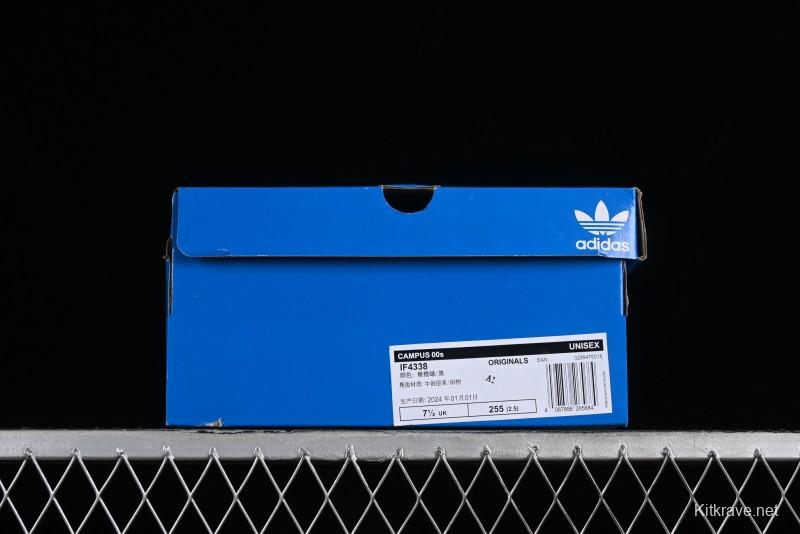 Adidas Originals Campus 00s IF4338 College Series Retro Casual Sneakers - IF4338