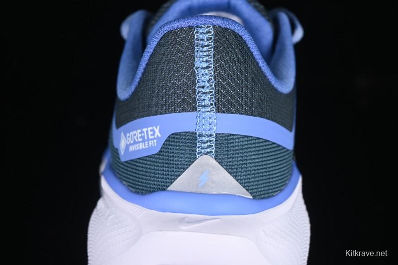 Nike Air Zoom Pegasus 41 GTX Waterproof Lightweight Running Shoes with Breathable Mesh Upper - FQ1357-400