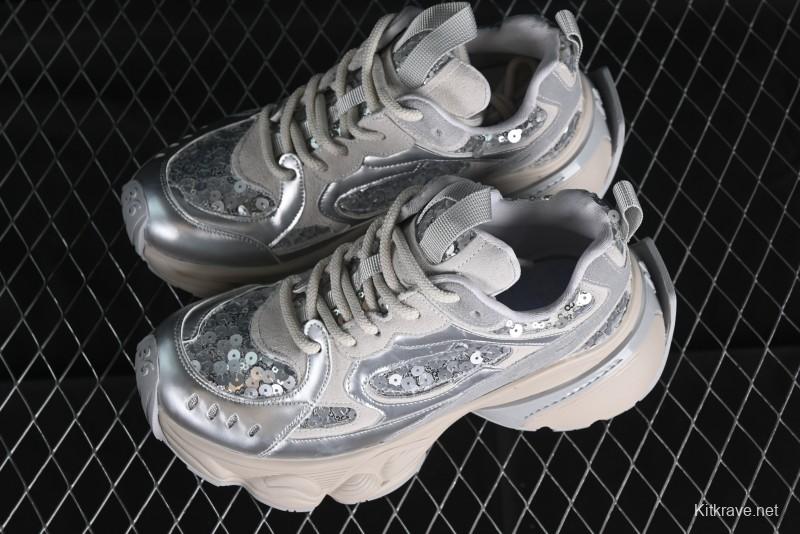 GG-CC Casual Running Shoes with Irregular Design - G24U9893B