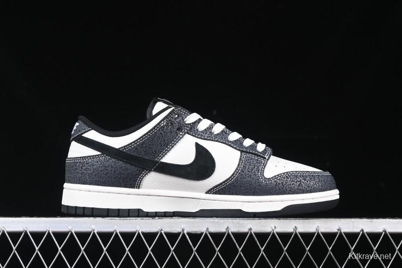 Nike SB Dunk Low Lightning Collaboration Black Swoosh Anniversary Custom Low-Top Skate Shoes - SF1029-401
