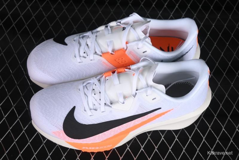 Nike Zoom Rival Fly 4 Lightweight Responsive Running Shoes with Flyknit and React Technology - FV6040-101