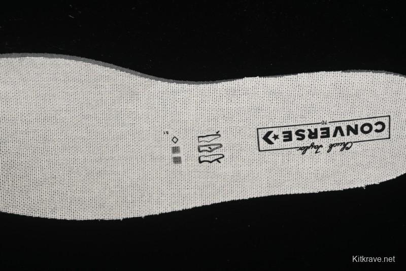 Converse Chuck 1970s High-Top Casual Canvas Sneakers with Classic Graffiti Limited Edition Three-Star Logo - 162050C