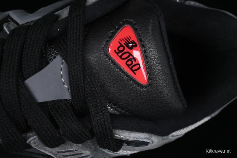 New Balance 9060 Retro Casual Running Shoes with ABZORB Cushioning Technology - U9060BLK