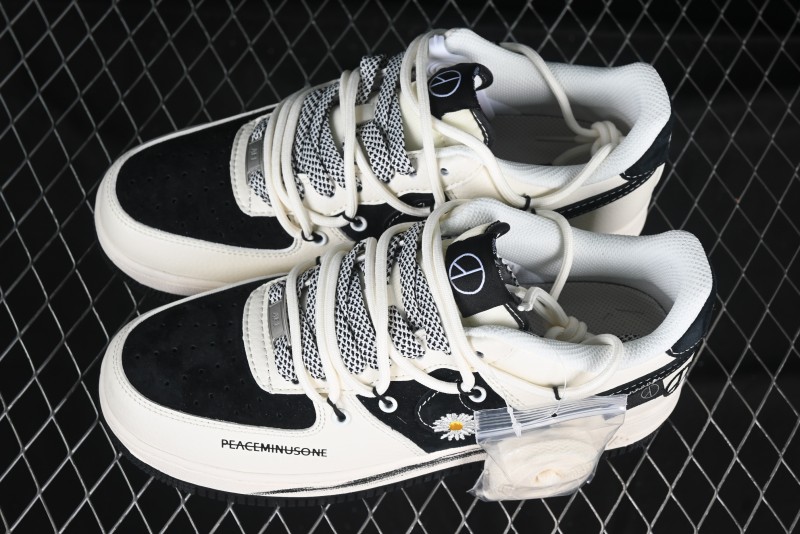 Nike Air Force 1 '07 Low GDragon Collaboration Daisy Graffiti Lace-Up Low-Top Casual Sneakers - DM6688-011