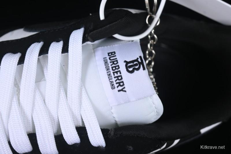 Nike Air Force 1 '07 Low Burberry Collaboration Black White Cow Print Casual Sneakers - DF0188-029