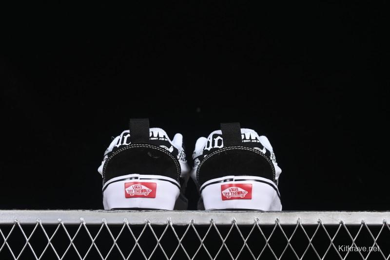 Vans Knu Skool Comfortable Fashion Slip-Resistant Wear-Resistant Low-Top Casual Sneakers - VN000CS0239