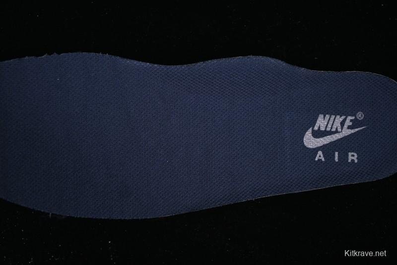 Nike Air Force 1 '07 Low Casual Sneakers in Light Blue with Full-Length Air Cushion - HQ3822-400