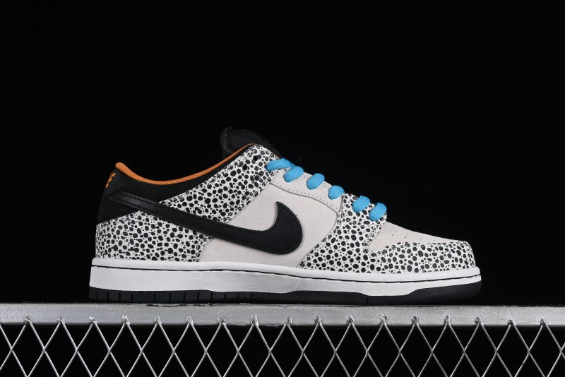 Nike SB Dunk Low Safari "Olympics" Stone Pattern SB Low Top Casual Sneakers - FZ1233-002