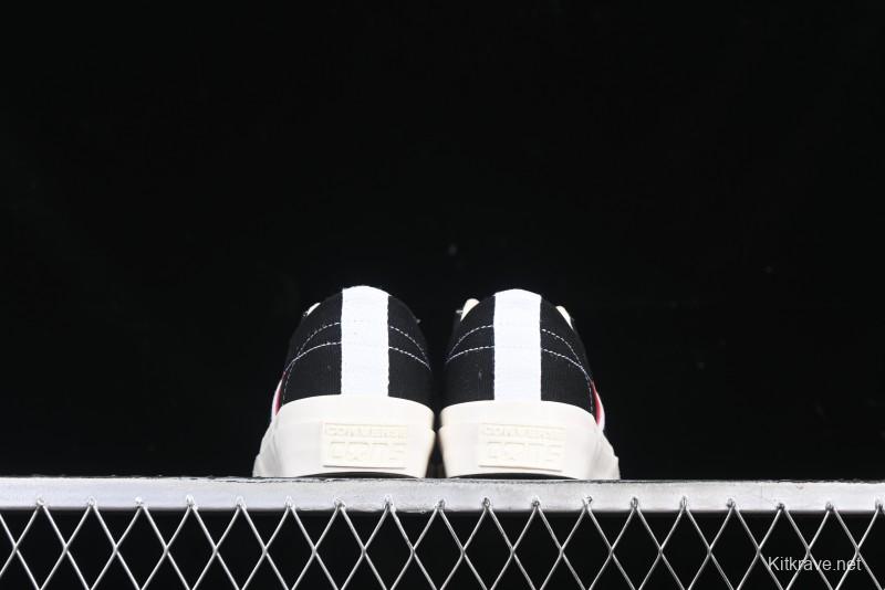 Converse x Play Comme Des Garcons One Star Academy Pro Low Top Casual Sneakers - A09870C