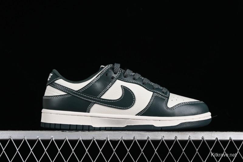 Nike SB Dunk Low Stussy Collaboration - Navy Starry Sky Anniversary Custom Low-Top Casual Skate Shoes - BB9898-003