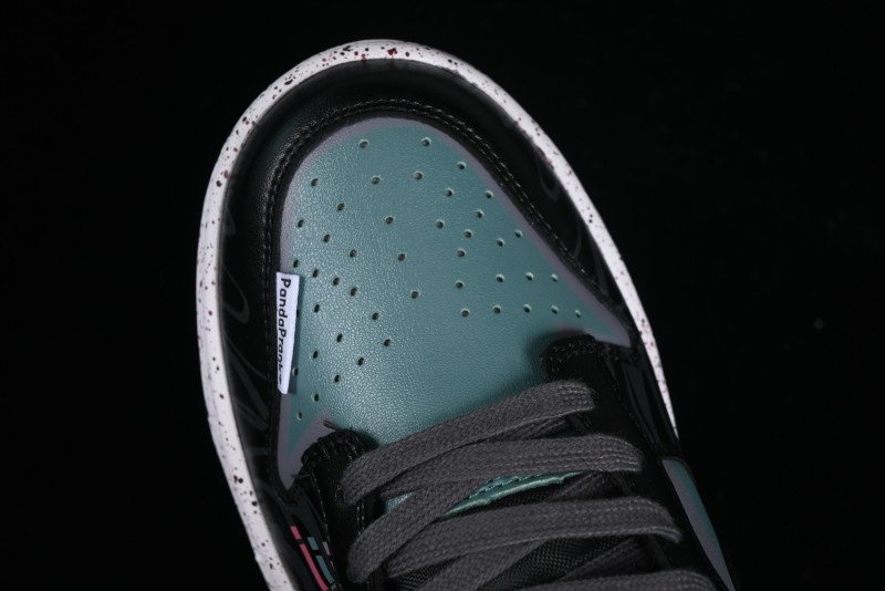 Nike Dunk Low Panda Prank Universe Exploration - Black Purple SB Strap Low Top Casual Skate Shoes - DV0831-002