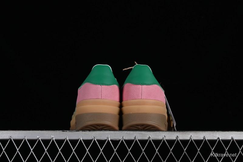 Adidas Originals Gazelle Bold IE0420 Low-Top Slip-Resistant Wear-Resistant Casual Sneakers - IE0420