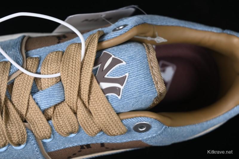 New York Yankees MLB Chunky Liner Dia Monogram Thick Sole Casual Running Shoes - 3ASXCLJ4N50BLS