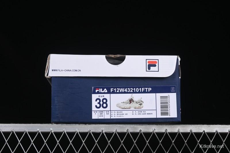 Fila Fusion Retro Mars Running Shoes with Lace-Up Design and Cushioned EVA Midsole - F12W432101FTP