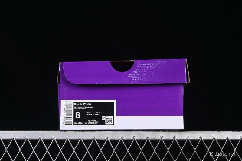 Nike SB Day One Low Top Casual Skate Shoes with Air Zoom Cushion - HM3720-141