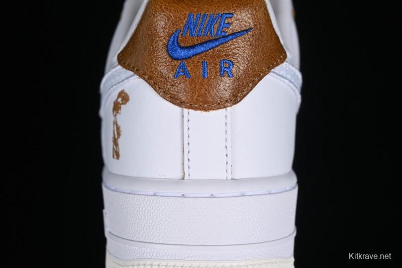 Nike Air Force 1 '07 Low Casual Sneakers with Full-Length Air Cushion - HF5716-111