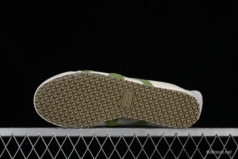 Onitsuka Tiger Mexico 66 Low-Top Leather Casual Running Shoes - 1183B391-202