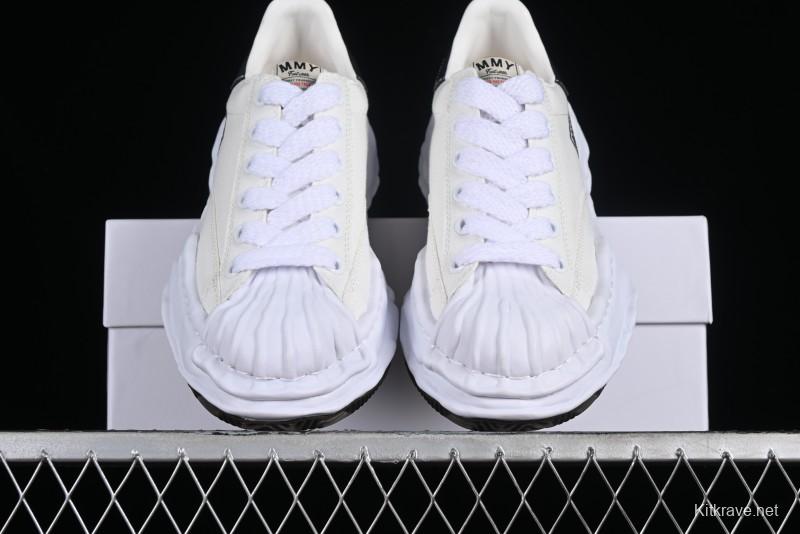Wayne MMY Original Sole Leather Low Sneaker with Deconstructed Ice Cream Sole - W.E5