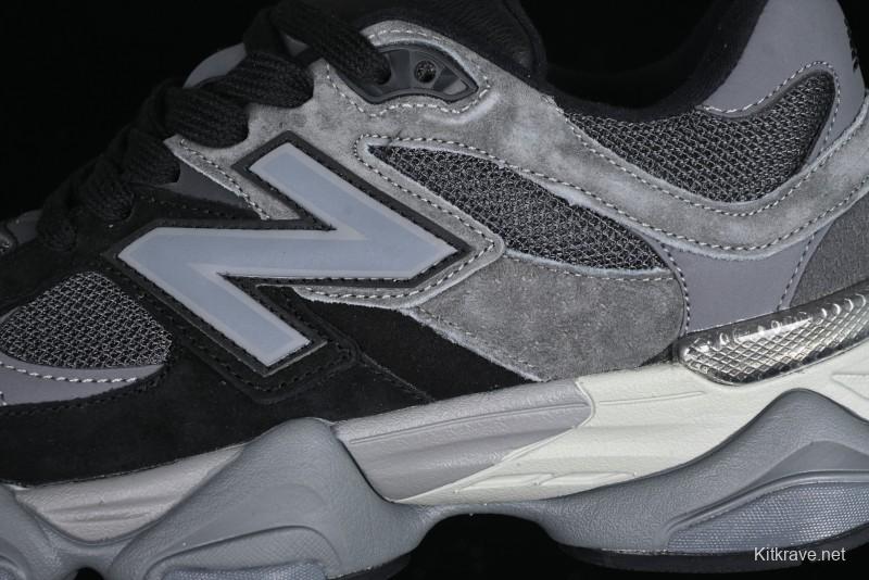 New Balance 9060 Retro Casual Running Shoes with ABZORB Cushioning Technology - U9060BLK