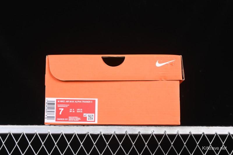 Nike Air Max Alpha Trainer 5 Cushioned Running Shoes with Air-Sole Unit - DM0829-001