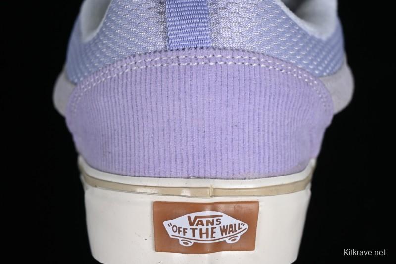 Vans Knu-Skool VR3 LX Low-Top Retro Sneakers in Dusty Purple - VN0009QCB9P