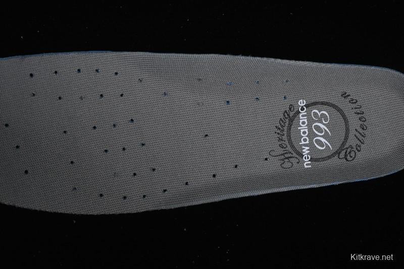 New Balance Made In USA M993 Series Classic Retro Casual Running Shoes - MR993BK