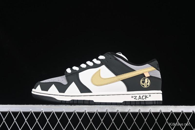 Nike SB Dunk Low Power Rangers Mammoth Colorway Low-Top Casual Skateboarding Shoes - ZZ1998-003