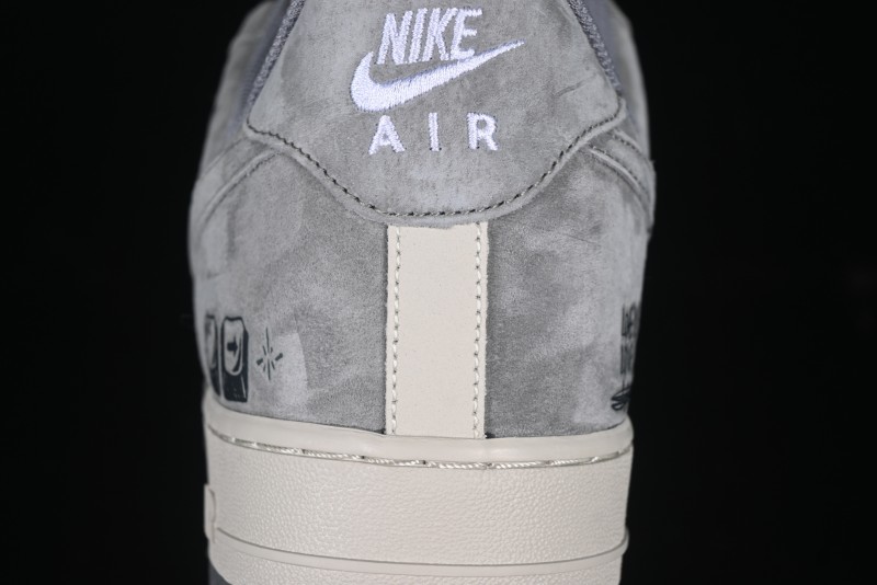 Nike Air Force 1 '07 Low "Lose Heart" Custom Casual Sneakers - CW2288-668