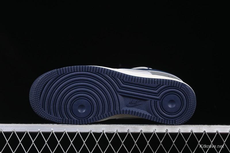 Nike Air Force 1 '07 Low Lightning Collaboration Cement Grey Drawstring Casual Sneakers - SJ1198-111