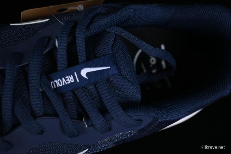 Nike Revolution 7 Wide Low-Top Running Shoes with Breathable Mesh and Durable Cushioning - FB2207-400