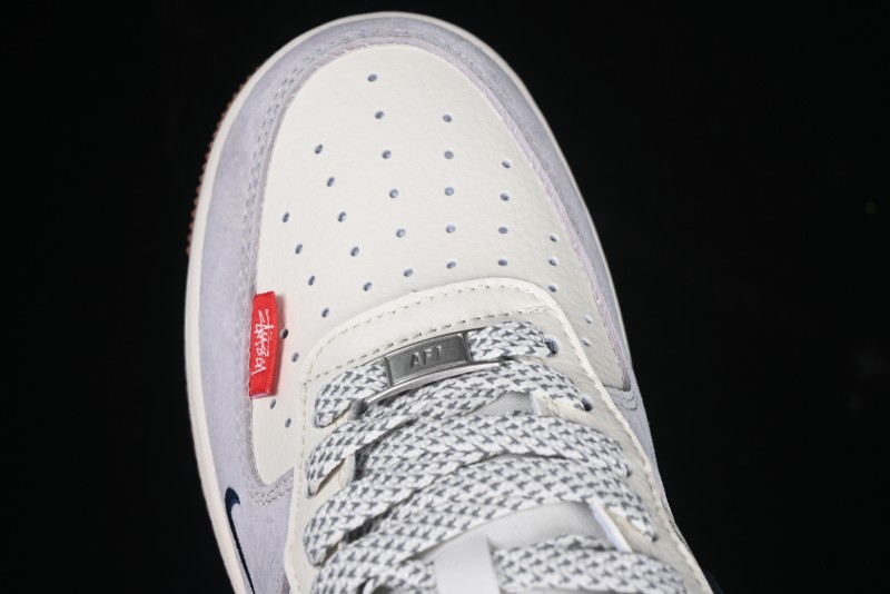 Nike Air Force 1 '07 Low Stussy Collaboration Year of the Snake Limited Edition Red Snake Low-Top Casual Sneakers - XS1958-502