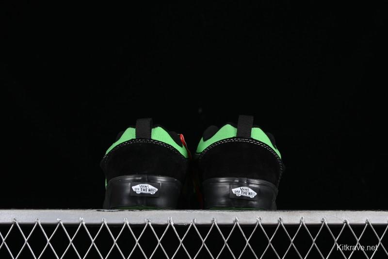 Vans Classics Knu Skool Retro Sneakers with Thickened Tongue and Enlarged Toe - VN0009QCSWE