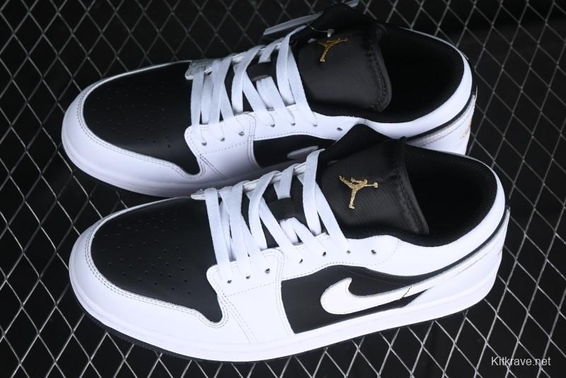 Nike Air Jordan 1 Low AJ1 Reverse Panda Low-Top Lifestyle Basketball Shoes - 553560-172