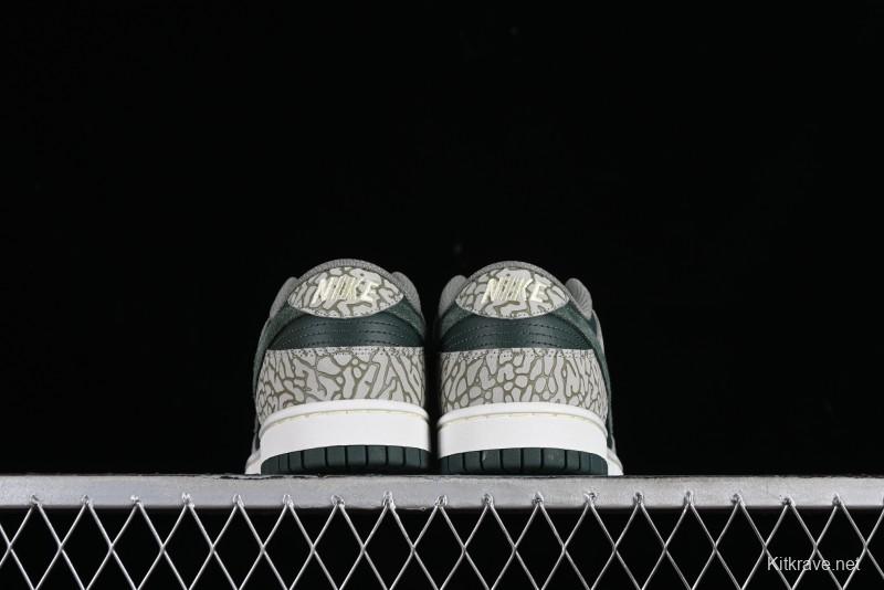 Nike Dunk Low Urban Landscape 2.0 Cracked Suede SB Low-Top Casual Sneakers - HF4878-053