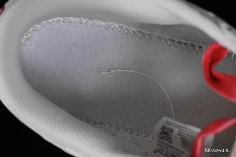 Supreme x Nike SB Dunk Low Anniversary Custom White Red Colorway Low-Top Casual Skate Shoes - BB8657-107