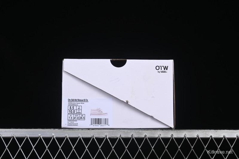 Vans HommeGirls x Sk8-Mid Fashion Casual Mid-Top Suede Skate Shoes with Bold Side Stripes - VN000NBN2VZ