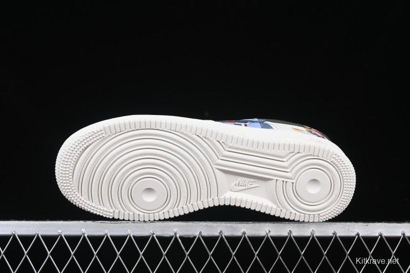 Nike Air Force 1 '07 Low Custom Christmas Party Casual Sneakers - DM0970-132