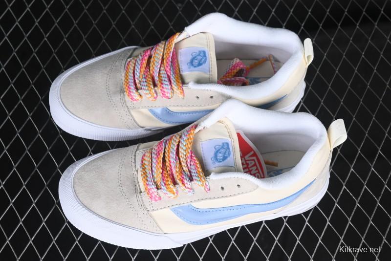 Vans Knu Skool Low-Top Retro Casual Vulcanized Sneakers - VN000CS00DX