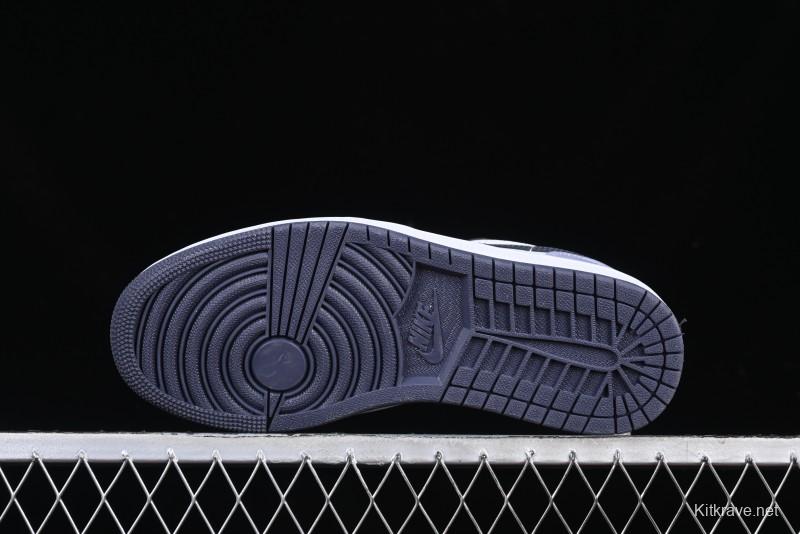 Nike Air Jordan 1 Low AJ1 Haze Purple Casual Lifestyle Sneakers - 553558-145